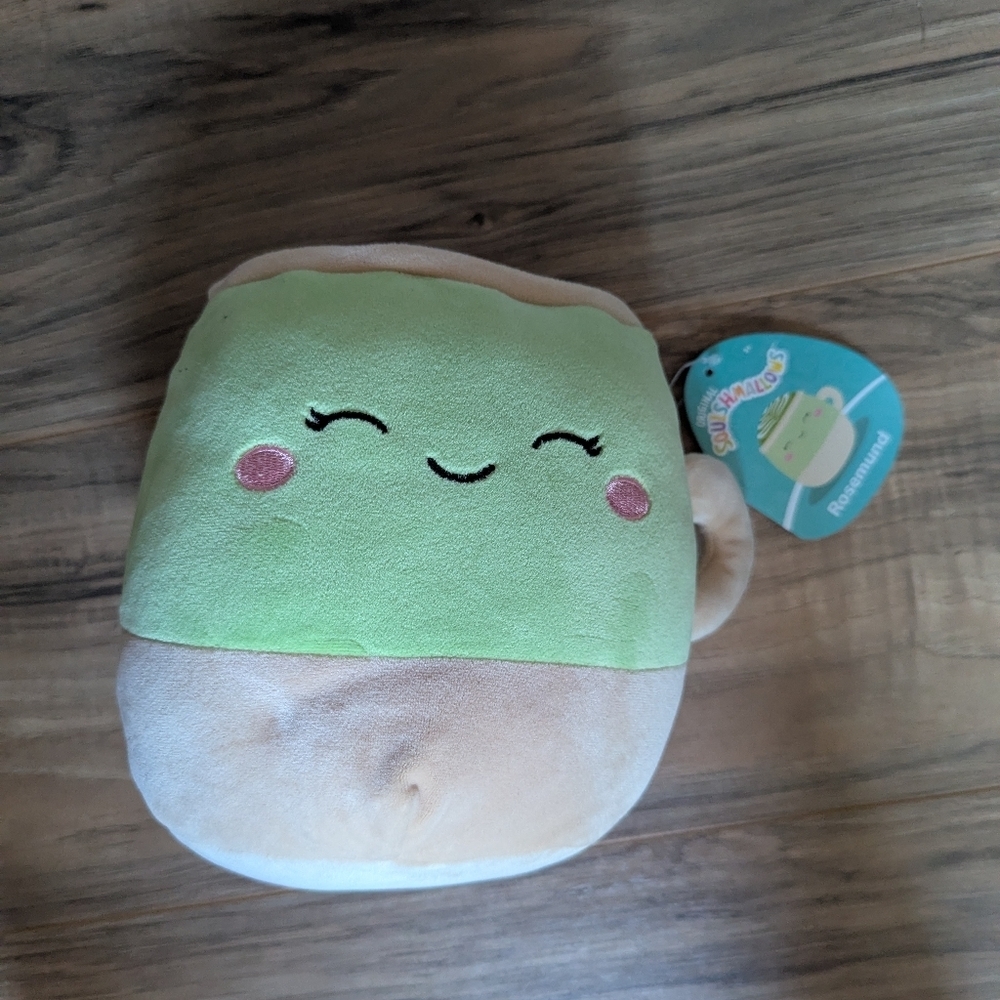 NWT. Rosemund Macha Squishmallow. Small Squishmallow Macha.